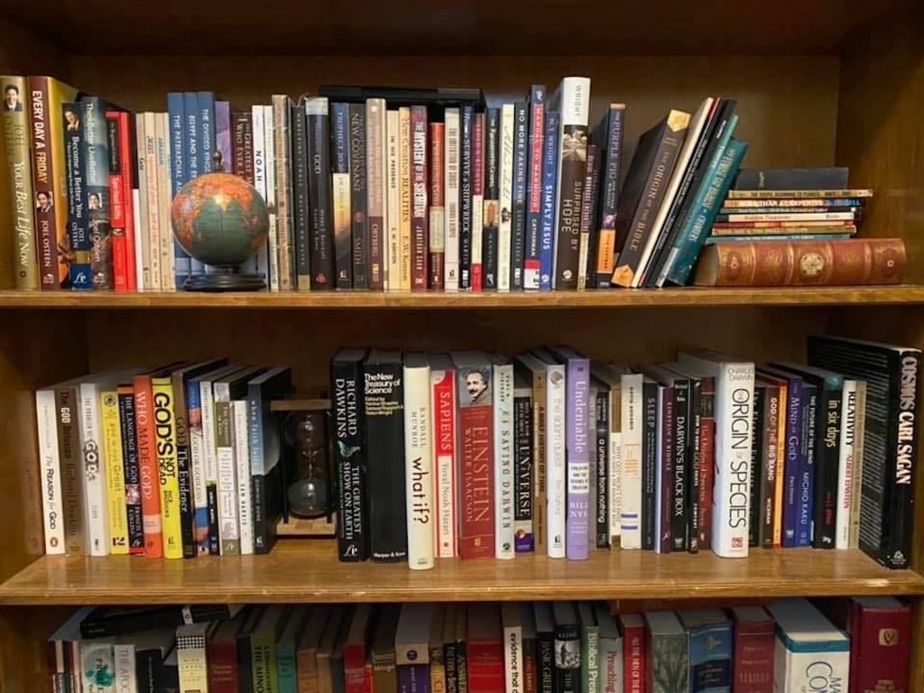 personal book shelf