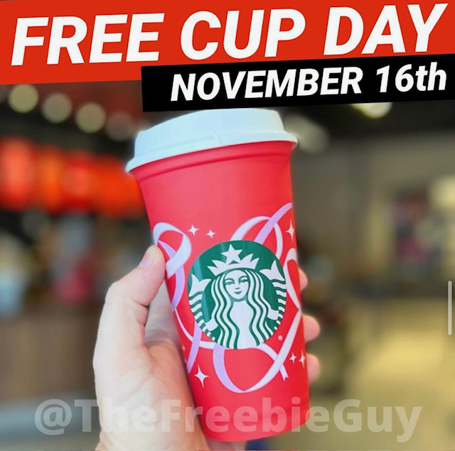 When is Starbucks Red Cup Day 2023? What we know and how you can get a free  holiday cup 